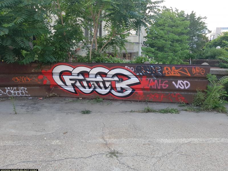 Feek2 - Artiste Graffiti au Wall of Fame L'Aérosol