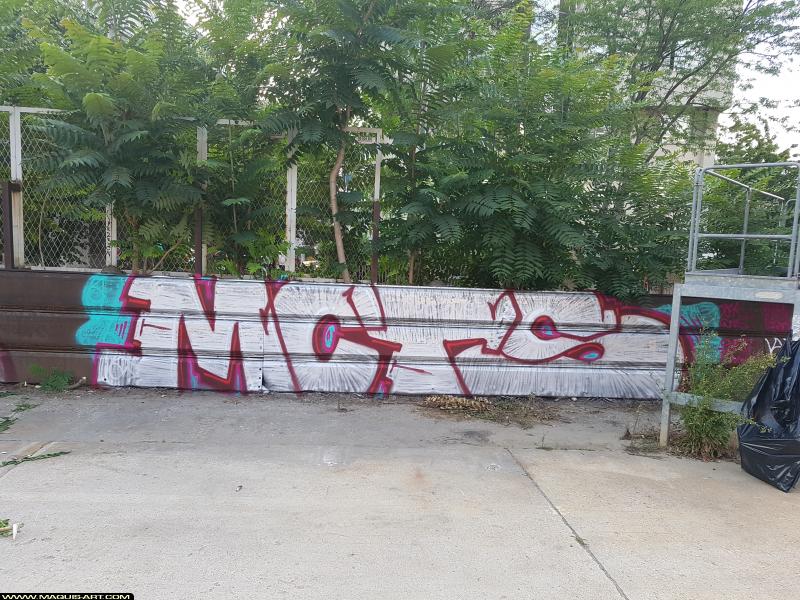 Graffiti à L'Aérosol Paris (18 juillet 2017)