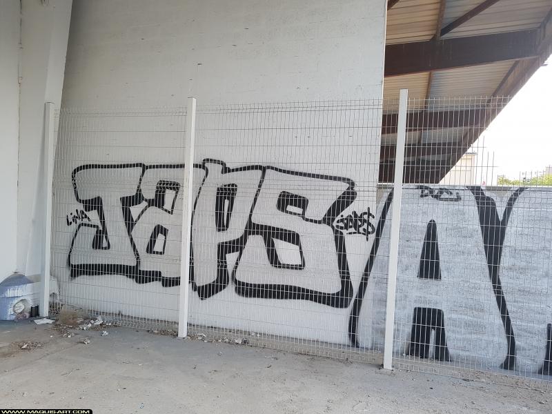 Graffiti de Japs à L'Aérosol Paris (18 juillet 2017)