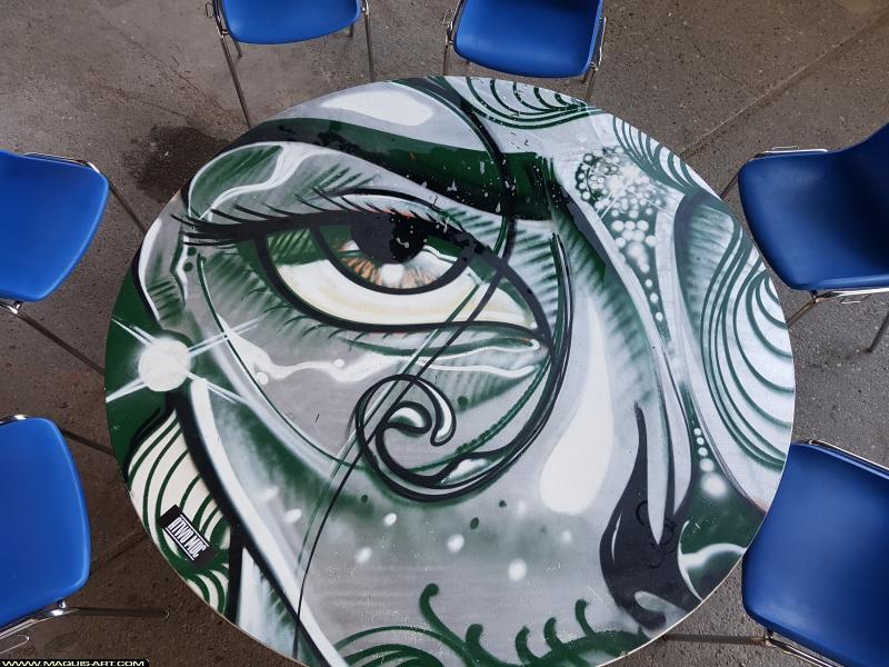 Graffiti de Jallal à L'Aérosol Paris (5 août 2017)