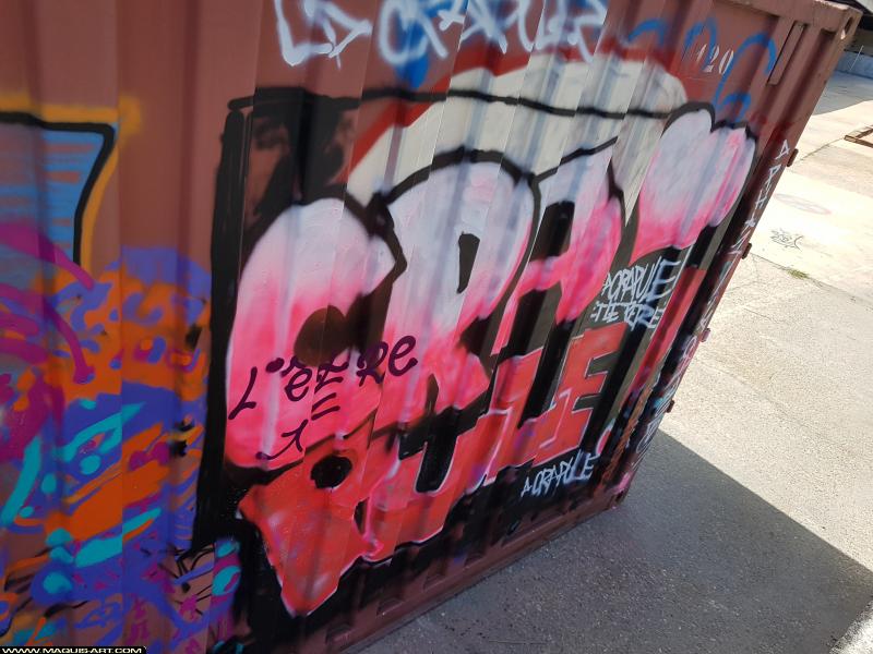 Graffiti de ??? à L'Aérosol Paris (5 août 2017)