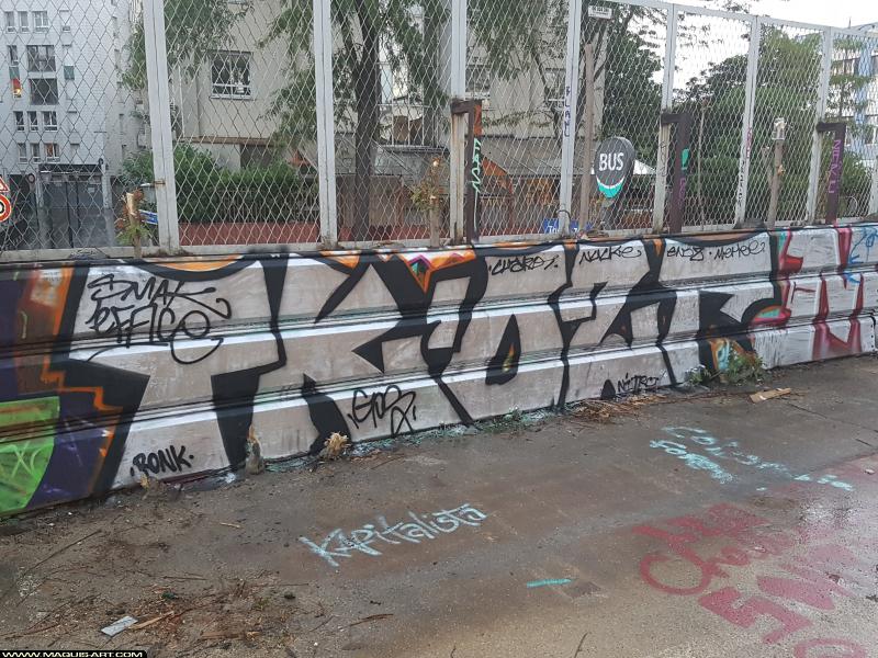 Graffiti à L'Aérosol Paris (11 août 2017)