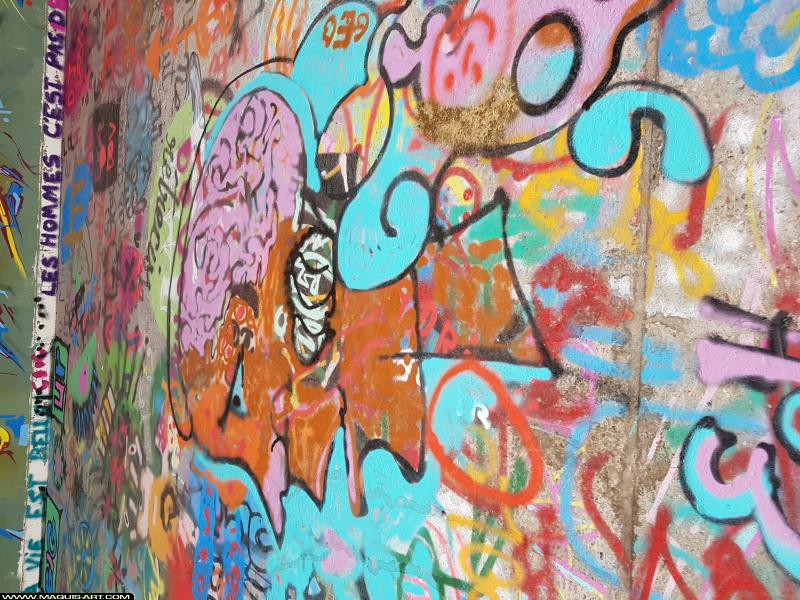 Graffiti de ??? à L'Aérosol Paris (2 septembre 2017)