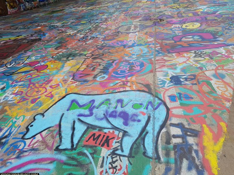 Graffiti de ??? à L'Aérosol Paris (8 septembre 2017)