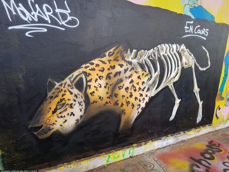 Graffiti de ??? à L'Aérosol Paris (15 septembre 2017)