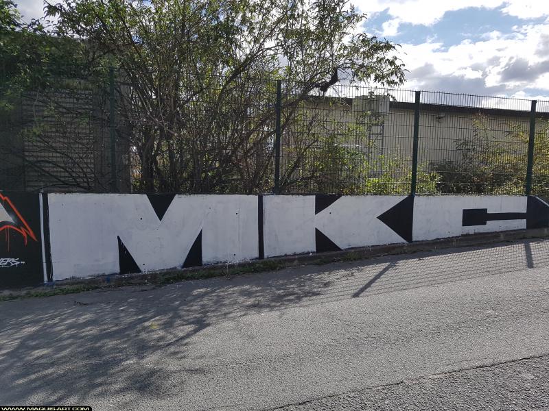 Graffiti de Skalp à L'Aérosol Paris (15 septembre 2017)