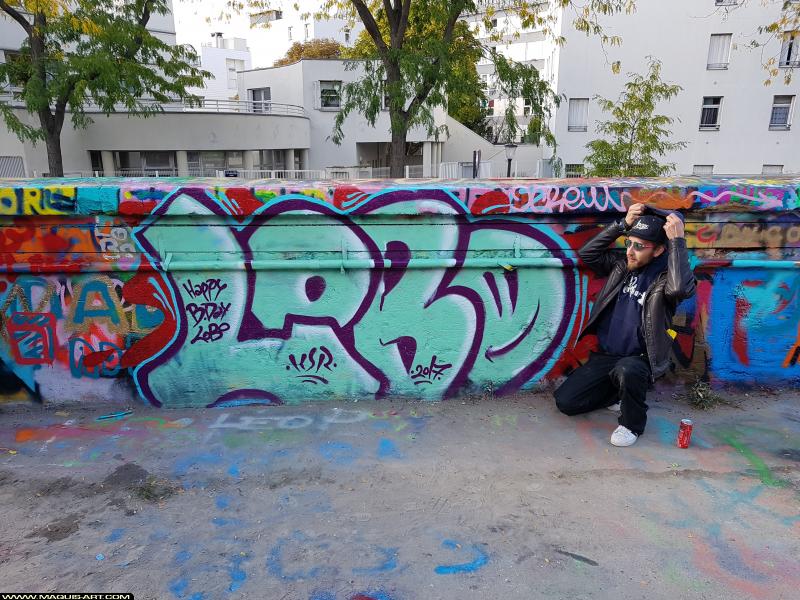Graffiti à L'Aérosol Paris (22 septembre 2017)