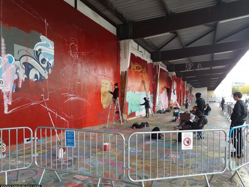 Graffiti de ??? à L'Aérosol Paris (17 septembre 2017)