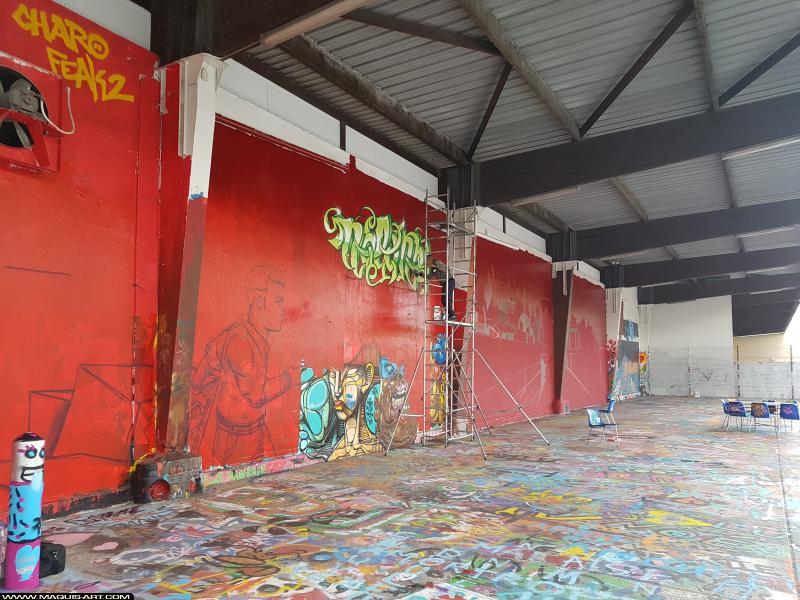 Graffiti de ??? à L'Aérosol Paris (17 septembre 2017)