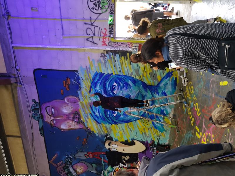 Graffiti de ??? à L'Aérosol Paris (17 septembre 2017)