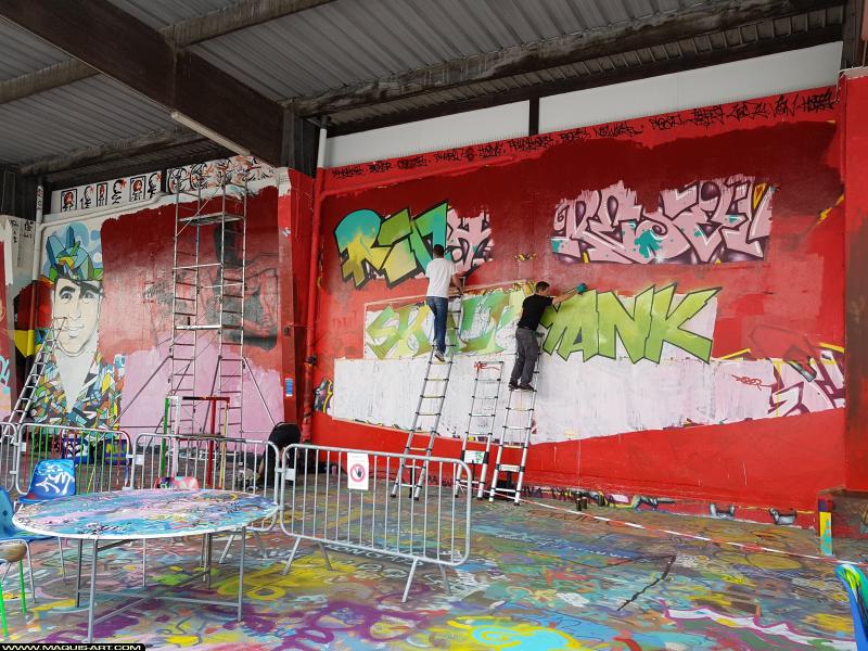 Graffiti de ??? à L'Aérosol Paris (17 septembre 2017)