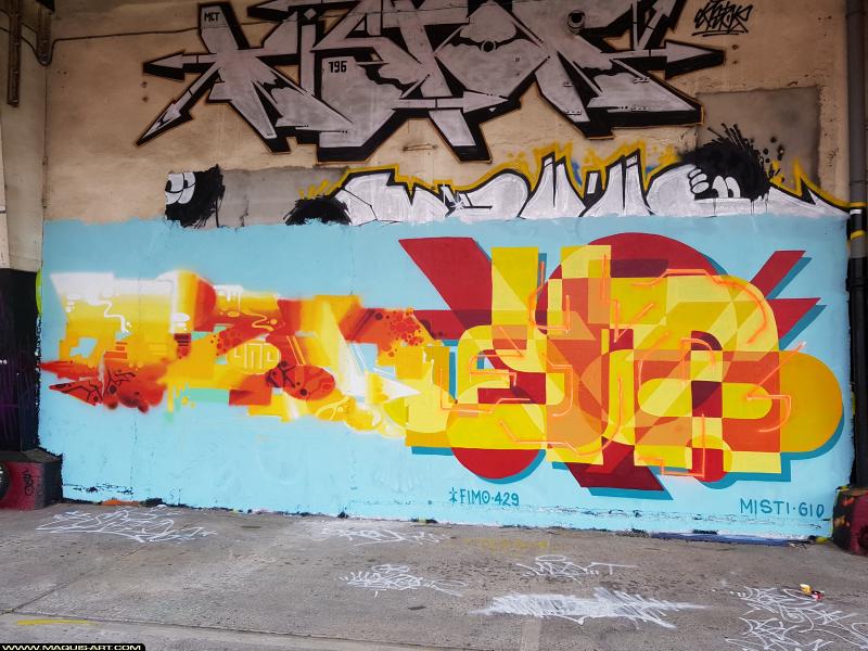 Graffiti de ??? à L'Aérosol Paris (18 septembre 2017)