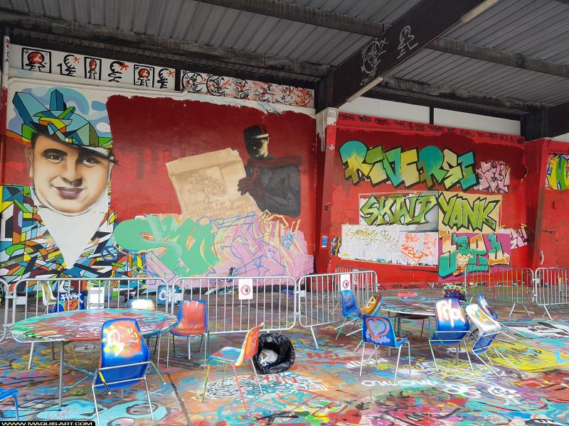 Graffiti de ??? à L'Aérosol Paris (18 septembre 2017)
