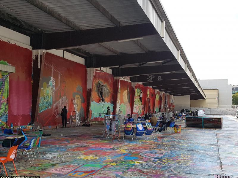 Graffiti de ??? à L'Aérosol Paris (18 septembre 2017)