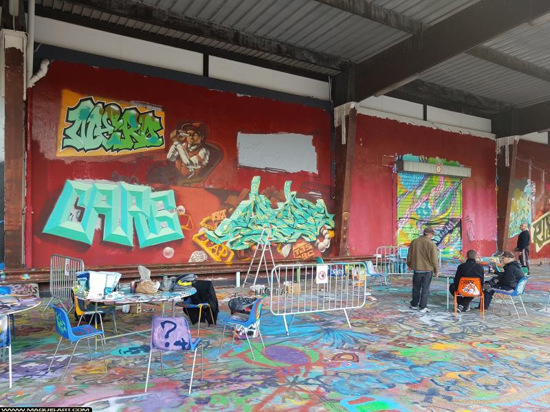 Graffiti de ??? à L'Aérosol Paris (18 septembre 2017)