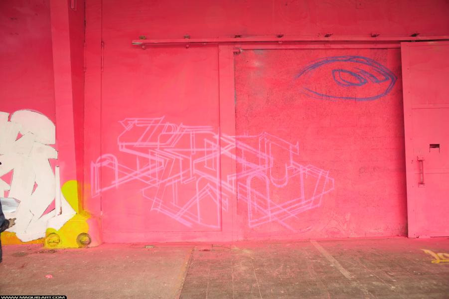 Graffiti de Geode à L'Aérosol Paris (30 septembre 2017)