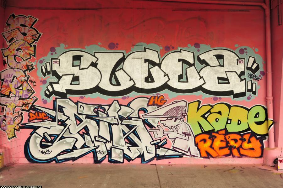 Repy - Artiste Graffiti au Wall of Fame L'Aérosol