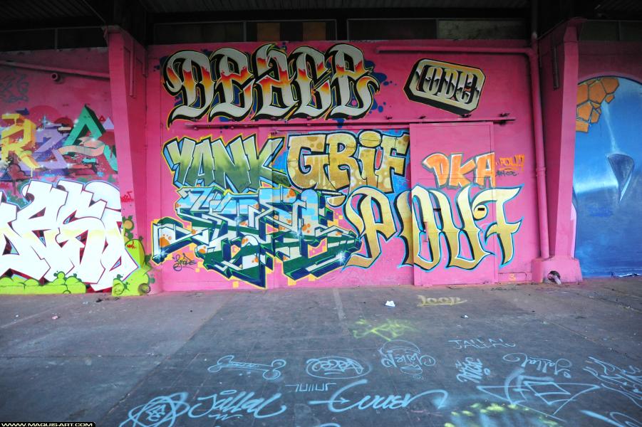 Pou7 (odc) - Artiste Graffiti au Wall of Fame L'Aérosol