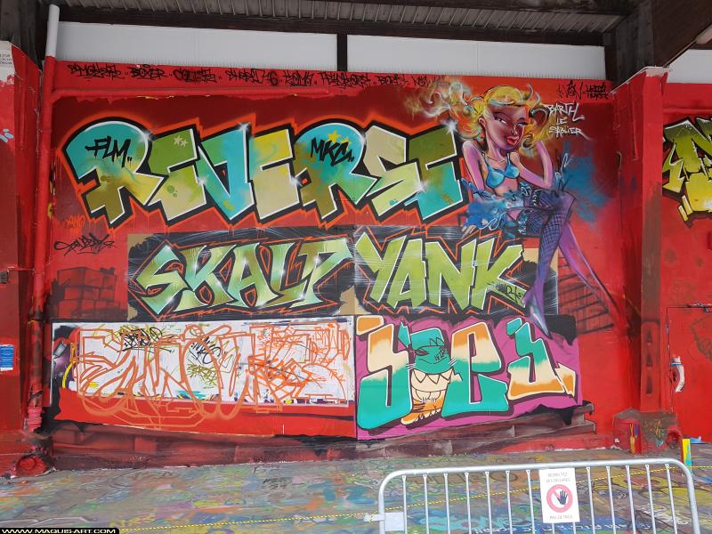 Joe.j - Artiste Graffiti au Wall of Fame L'Aérosol