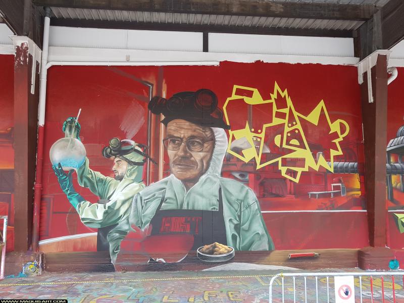 Graffiti à L'Aérosol Paris (22 septembre 2017)