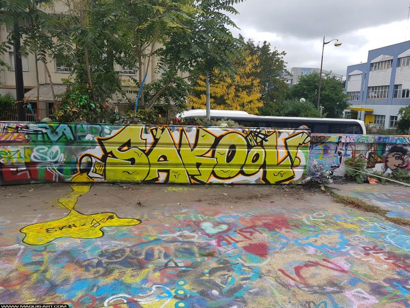 Graffiti à L'Aérosol Paris (22 septembre 2017)