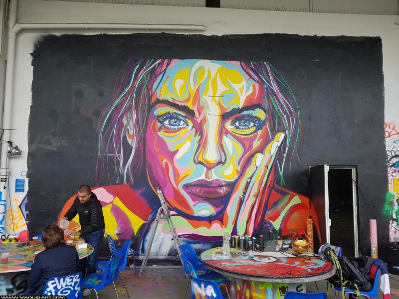 Graffiti à L'Aérosol Paris (22 septembre 2017)