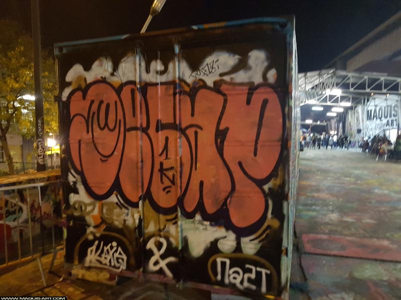 Graffiti à L'Aérosol Paris (22 septembre 2017)