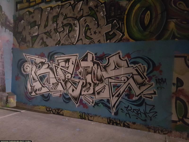 Graffiti de Kens à L'Aérosol Paris (28 septembre 2017)