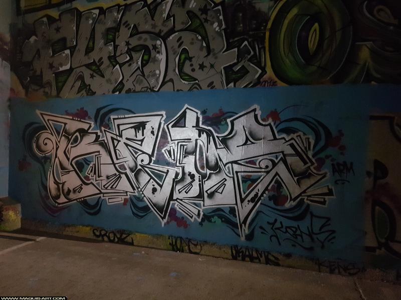 Graffiti à L'Aérosol Paris (28 septembre 2017)