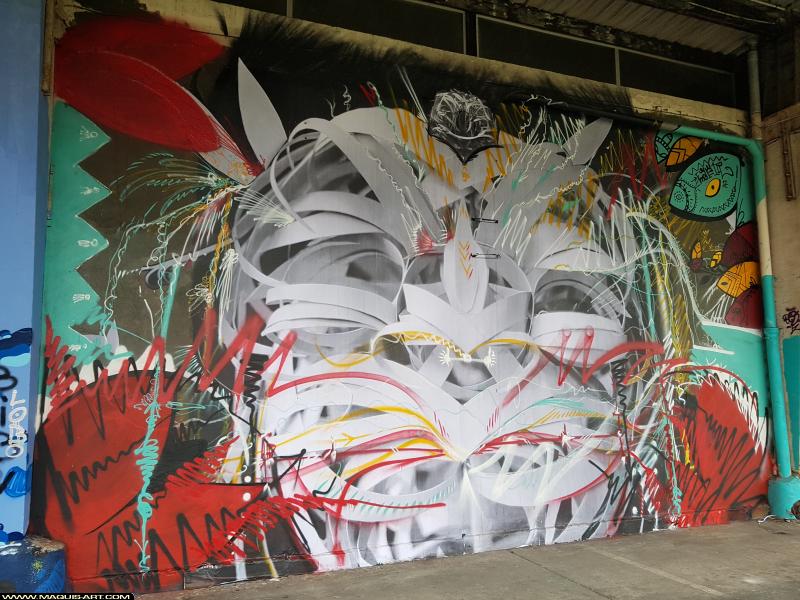 Graffiti à L'Aérosol Paris (28 septembre 2017)