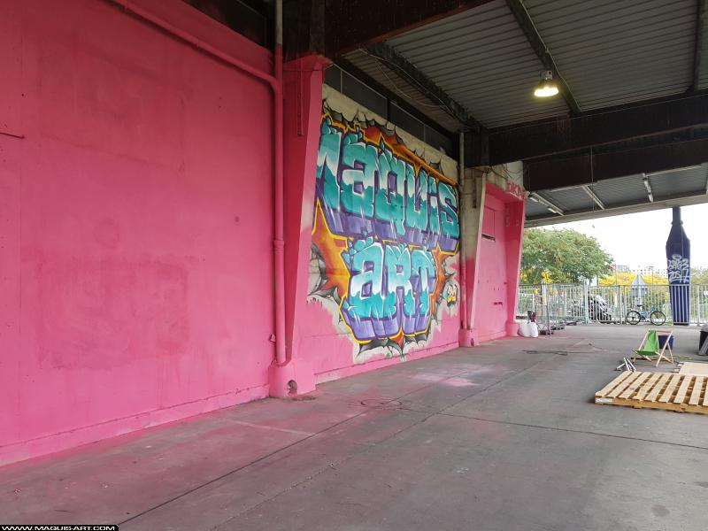 Graffiti à L'Aérosol Paris (28 septembre 2017)