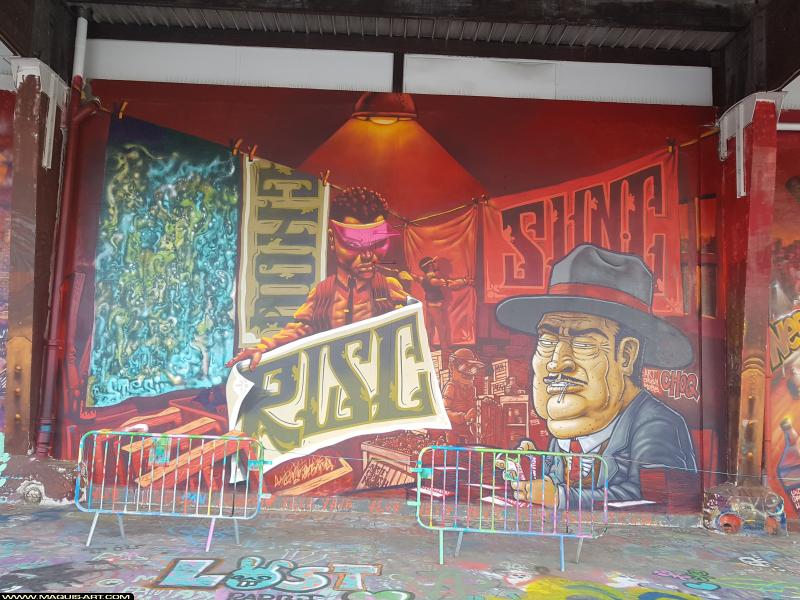 Graffiti à L'Aérosol Paris (18 octobre 2017)