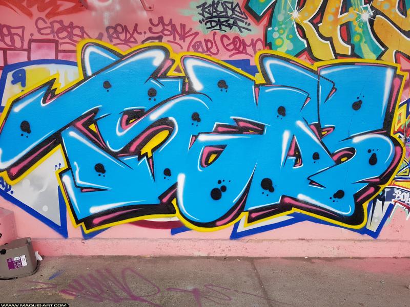 Graffiti de ??? à L'Aérosol Paris (27 octobre 2017)