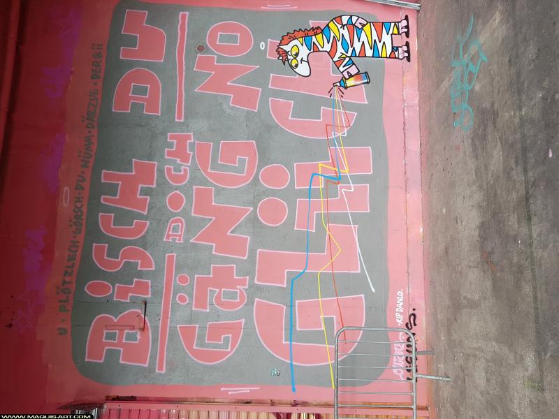 Graffiti de ??? à L'Aérosol Paris (27 octobre 2017)