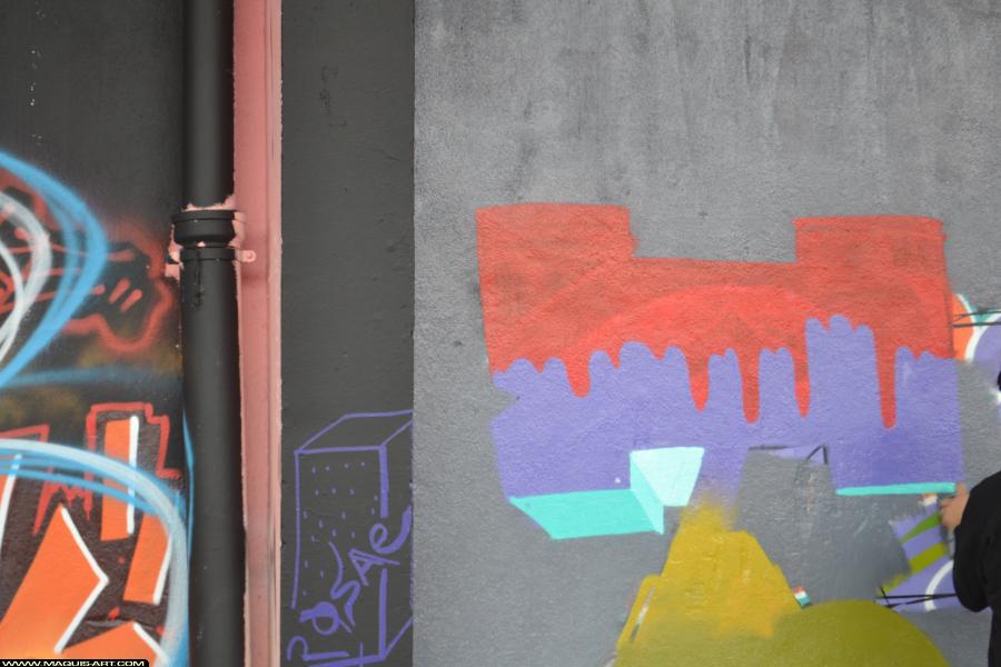 Graffiti de ??? à L'Aérosol Paris (11 novembre 2017)