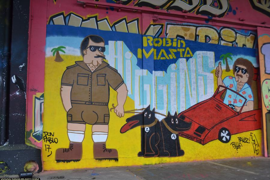 Graffiti de ??? à L'Aérosol Paris (11 novembre 2017)