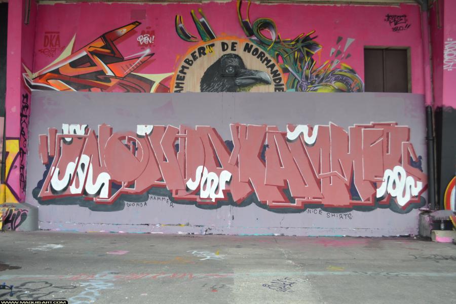 Graffiti de ??? à L'Aérosol Paris (11 novembre 2017)