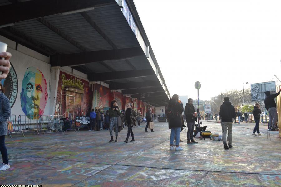 Graffiti à L'Aérosol Paris (18 novembre 2017)