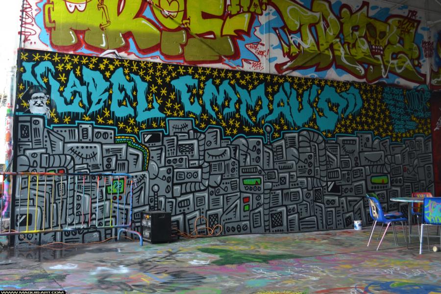 Graffiti de ??? à L'Aérosol Paris (19 novembre 2017)