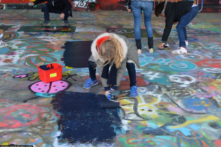 Graffiti à L'Aérosol Paris (26 novembre 2017)