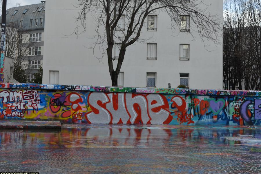 Sune - Artiste Graffiti au Wall of Fame L'Aérosol