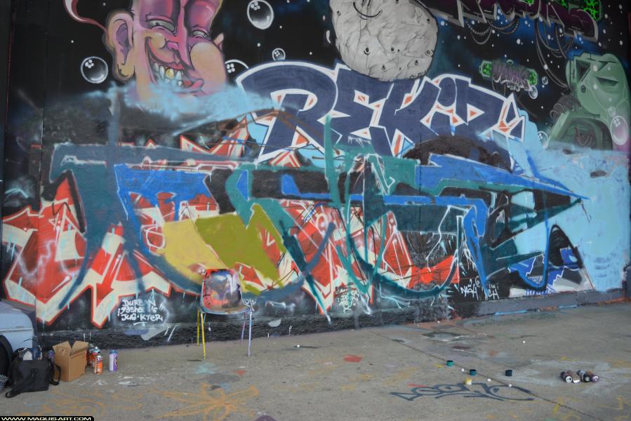 Graffiti de ??? à L'Aérosol Paris (22 janvier 2018)