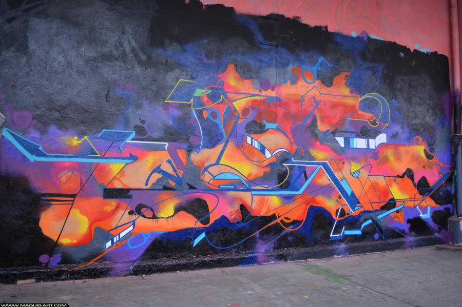 Graffiti de ??? à L'Aérosol Paris (22 janvier 2018)