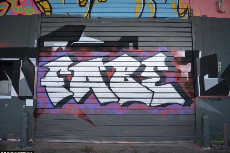 Graffiti de ??? à L'Aérosol Paris (23 janvier 2018)