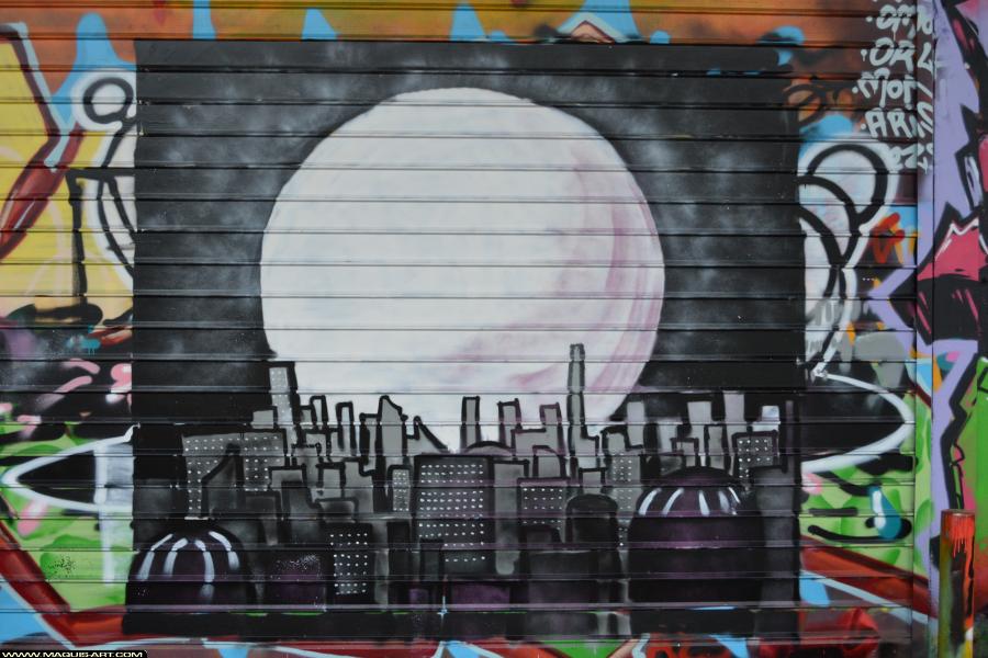 Graffiti de ??? à L'Aérosol Paris (28 janvier 2018)