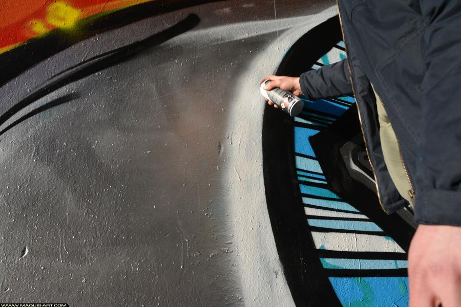 Graffiti de ??? à L'Aérosol Paris (1 février 2018)
