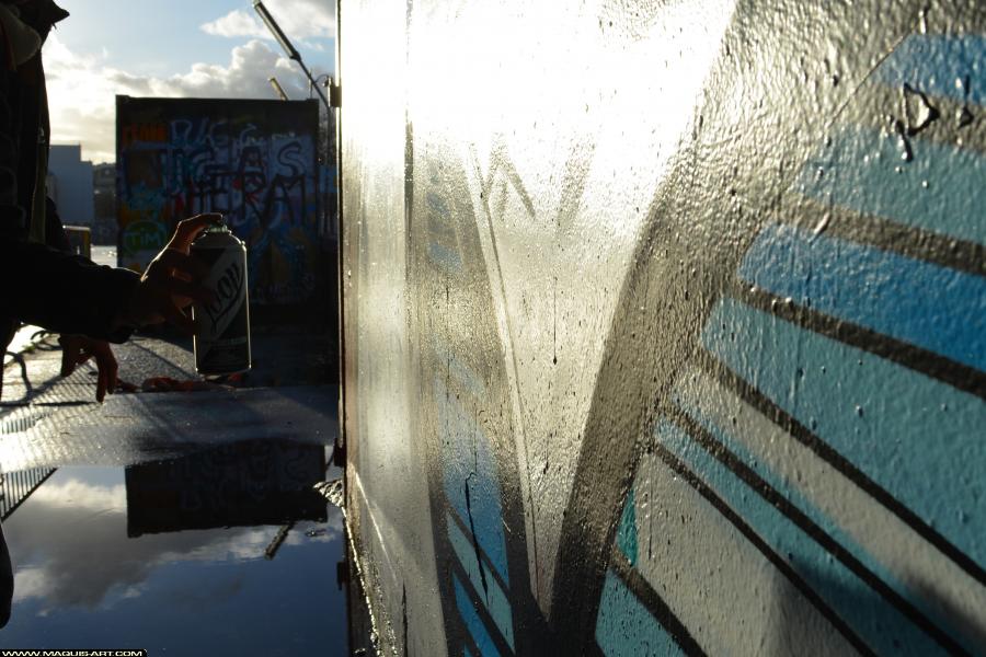Graffiti de ??? à L'Aérosol Paris (1 février 2018)