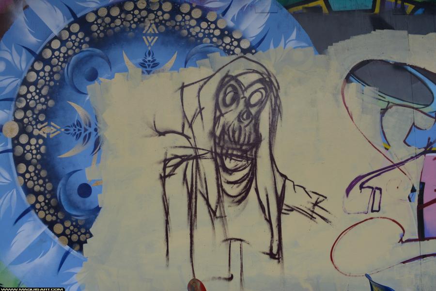 Graffiti de ??? à L'Aérosol Paris (3 février 2018)