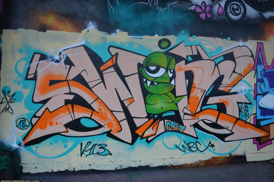 Graffiti de Swing à L'Aérosol Paris (4 février 2018)