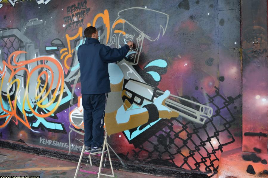 Graffiti de ??? à L'Aérosol Paris (3 février 2018)